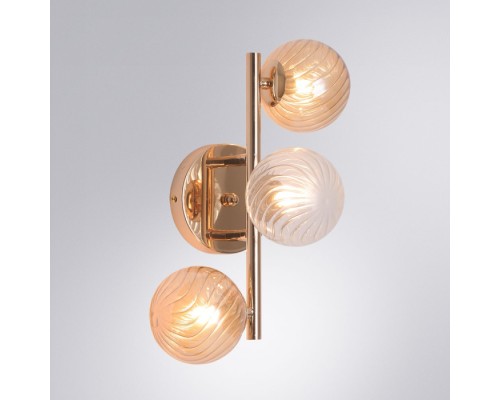 Настенный светильник Etereo A5261AP-3GO Arte Lamp