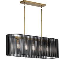 Подвесная люстра Linara QN-LINARA-ISLE-BK Kichler