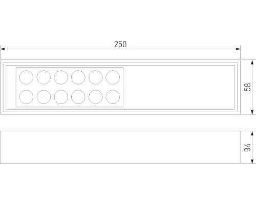 Точечный светильник Tend 25114/LED Elektrostandard