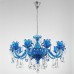 Подвесная люстра Ashanti Ashanti 1250.10 blu Lucia Tucci