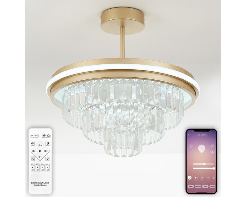 Потолочная люстра Crystal LED LAMPS 81115/3C Natali Kovaltseva