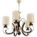 Подвесная люстра Florentia-2237 302237/5 Bk/Gd Arte Milano