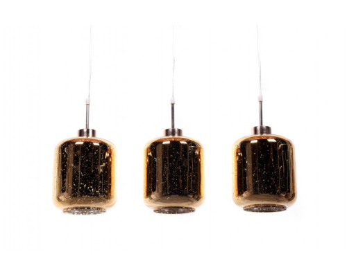 Подвесной светильник Alacosmo LDP 6811-3 PR GD Lumina Deco