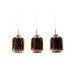 Подвесной светильник Alacosmo LDP 6811-3 PR GD Lumina Deco