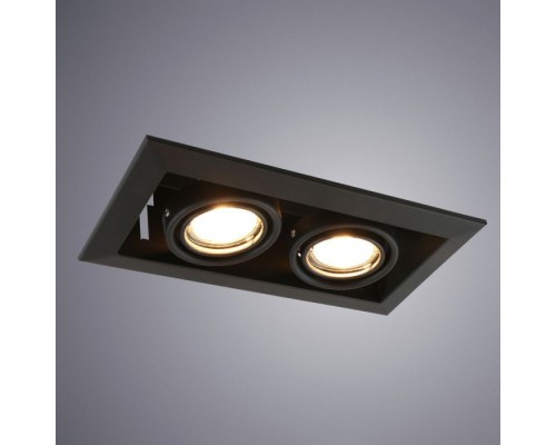 Точечный светильник Cardani Piccolo A5941PL-2BK Arte Lamp