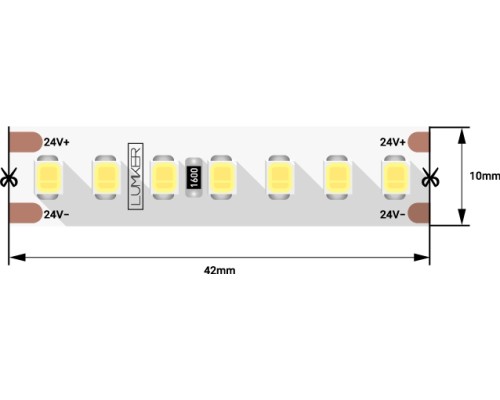 Светодиодная лента LUX DSG2168-24-WW-33 DesignLed