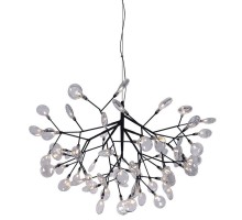 Подвесная люстра Evita EVITA SP63 BLACK/TRANSPARENT Crystal Lux