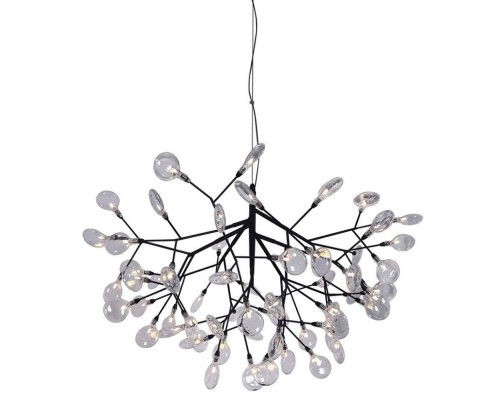 Подвесная люстра Evita EVITA SP63 BLACK/TRANSPARENT Crystal Lux