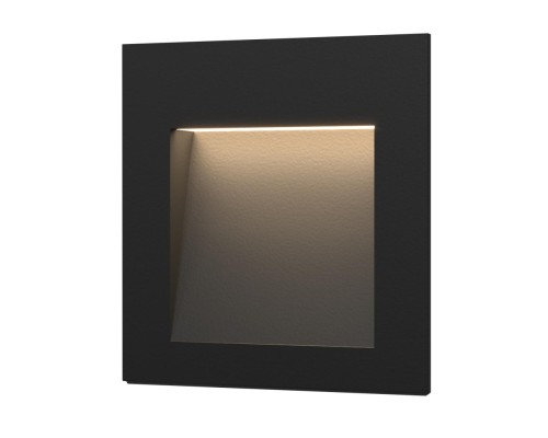 Встраиваемый светильник уличный Step 6 MRL LED 1103 чёрный Elektrostandard