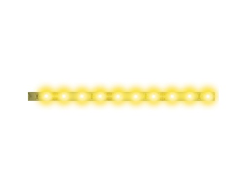 Светодиодная лента  ULS-N21-2835-120LED/m-8mm-IP67-220V-8W/m-50M-YELLOW бобина Uniel