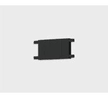 Соединитель прямой  IT09-9028 black Italline