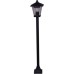 Наземный фонарь  08296-0.7-001SJ 0,8m BK Reluce