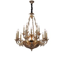 Подвесная люстра Firenze FIRENZE 1781.15.3 antique gold Lucia Tucci