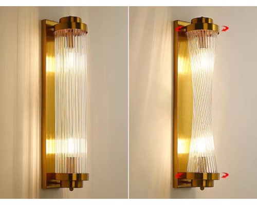 Бра Wall lamp 88008W/S brass DeLight Collection