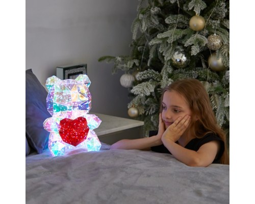 Светильник декоративный  ULD-R508 USB BEAR WITH HEART Uniel