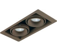 Точечный светильник Lumme DL18615/02WW-SQ Champagne/Black Donolux