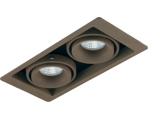 Точечный светильник Lumme DL18615/02WW-SQ Champagne/Black Donolux