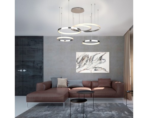 Подвесной светильник Posh 90175/5 хром Eurosvet