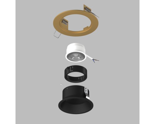 Точечный светильник Domino D61307BMOD Lightstar