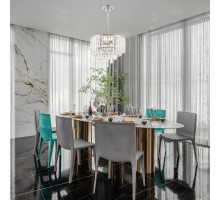 Подвесная люстра Sorrento-5509 375509/6/300/390 CR Arte Milano