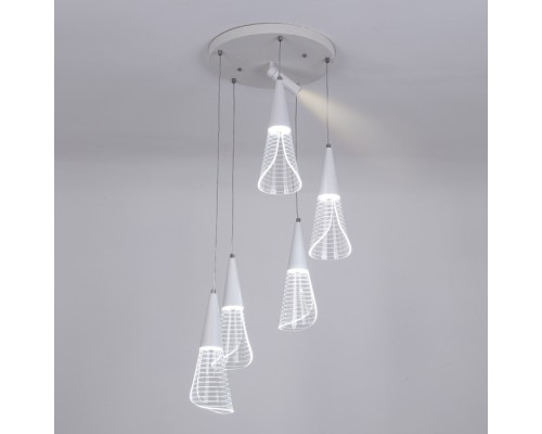 Подвесной светильник LED4U L7106-6 WТ LED4U