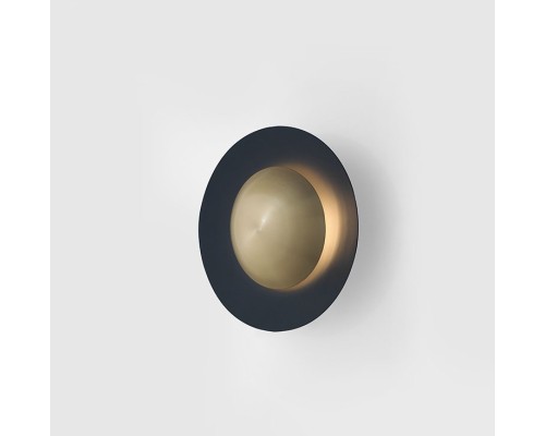 Настенный светильник Coss A1203/40 Matt Black + Diffuser 25 cm Matt Brass Aromas del Campo