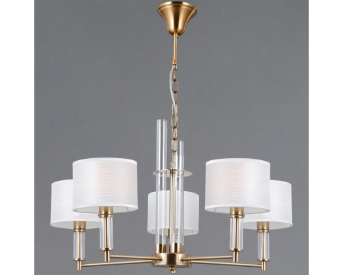 Подвесная люстра  IL0755-5PSQ-25 BRASS GENOA ILLUMICO