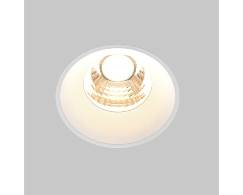 Точечный светильник Round DL058-7W3K-TRS-W Maytoni