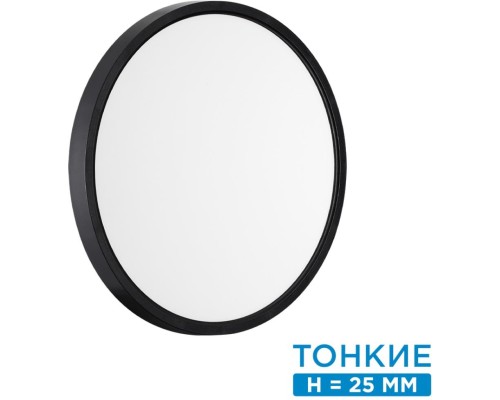Настенно-потолочный светильник Alfa Black 7660/24L Sonex