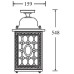 Потолочный светильник уличный LONDON S 64805SA Bl Oasis Light