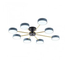 Потолочная люстра Ferrara 252006/8 Bk/Gr Arte Milano