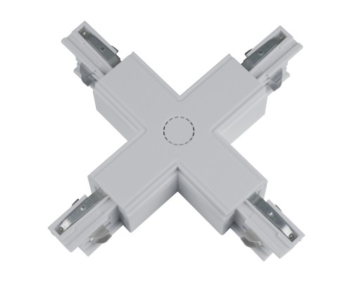 Соединитель X-образный  UBX-A41 SILVER 1 POLYBAG Uniel
