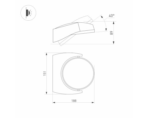 Архитектурная подсветка EYE 029979 Arlight
