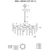 Подвесная люстра Augusta LH0045/10P-GD-CL Lumien Hall