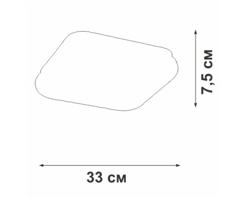 Потолочный светильник  V2540DT-8/1PL Vitaluce
