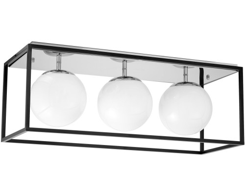 Потолочный светильник Maldini LDC 8060-3 CHR+BK Lumina Deco
