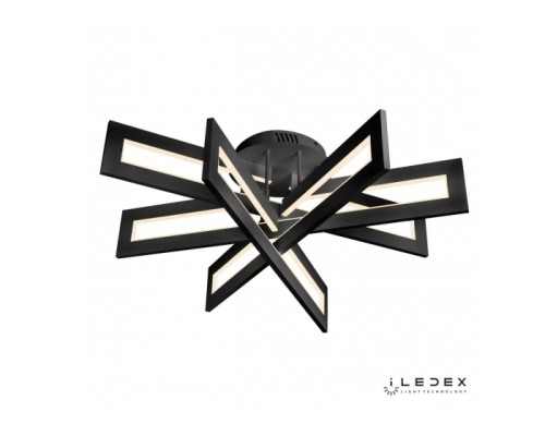 Потолочная люстра Stalker 9082-R800-X 128W BK iLedex