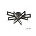 Потолочная люстра Stalker 9082-R800-X 128W BK iLedex