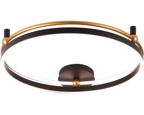 Потолочный светильник Fernando FERNANDO PL72W LED BLACK/GOLD Crystal Lux