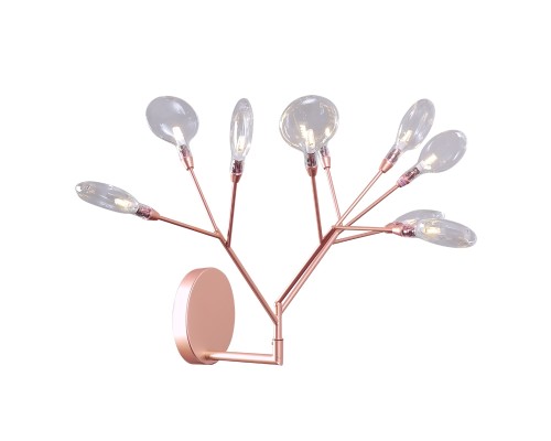 Бра Evita EVITA AP9 COPPER/TRANSPARENT Crystal Lux