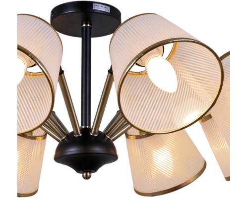 Потолочная люстра  IL0344-8CSQ-79 BK AB ILLUMICO