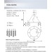 Подвесная люстра Dzhokin LH0059/12P-CR-CL Lumien Hall