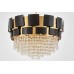 Подвесная люстра Molina LDP 7045-600 BK+GD Lumina Deco