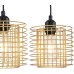 Подвесной светильник Grid 10190/3S Gold Escada