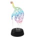Световая фигура  ULI-M506 RGB/3AA TIGER/BLACK Uniel