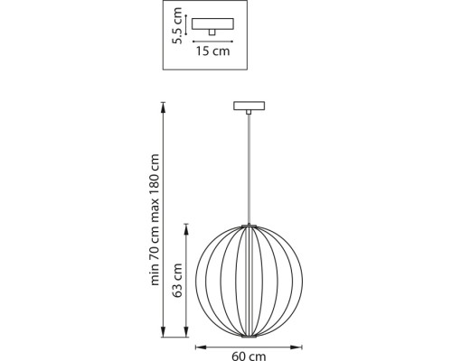 Подвесной светильник Sole 734067 Lightstar