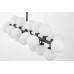 Потолочная люстра Marsiada LDP 6033-24 BK Lumina Deco