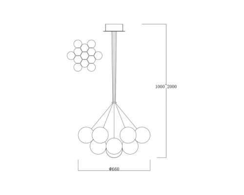 Подвесная люстра Globo 162FL-61913 Garda Decor