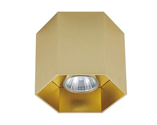 Точечный светильник Polygon Cl 1l 20035-GD Zumaline