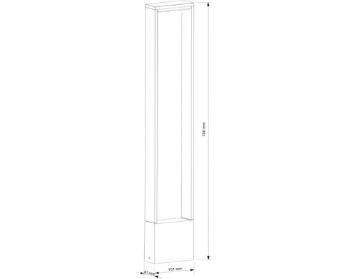 Наземный светильник Cata 733041 Deko-Light